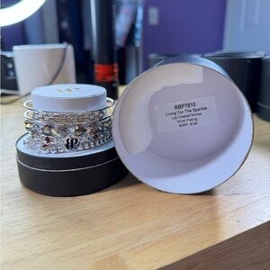 Living For The Sparkle Silver Plated Bracelet Set